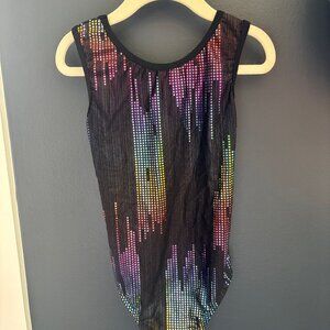 Destira Gymnastics Tokyo Nights Leotard Size L